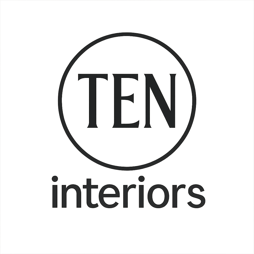 TEN interiors design studio logo